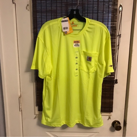 NWT Carhartt 100493 - Force® Color Enhanced Short Sleeve T-Shirt - Picture 5 of 7